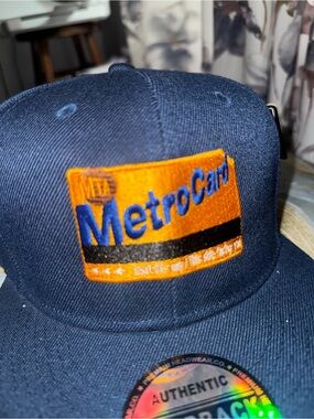 NYTC metro card hat 1 of 1 rare  🔵🟠